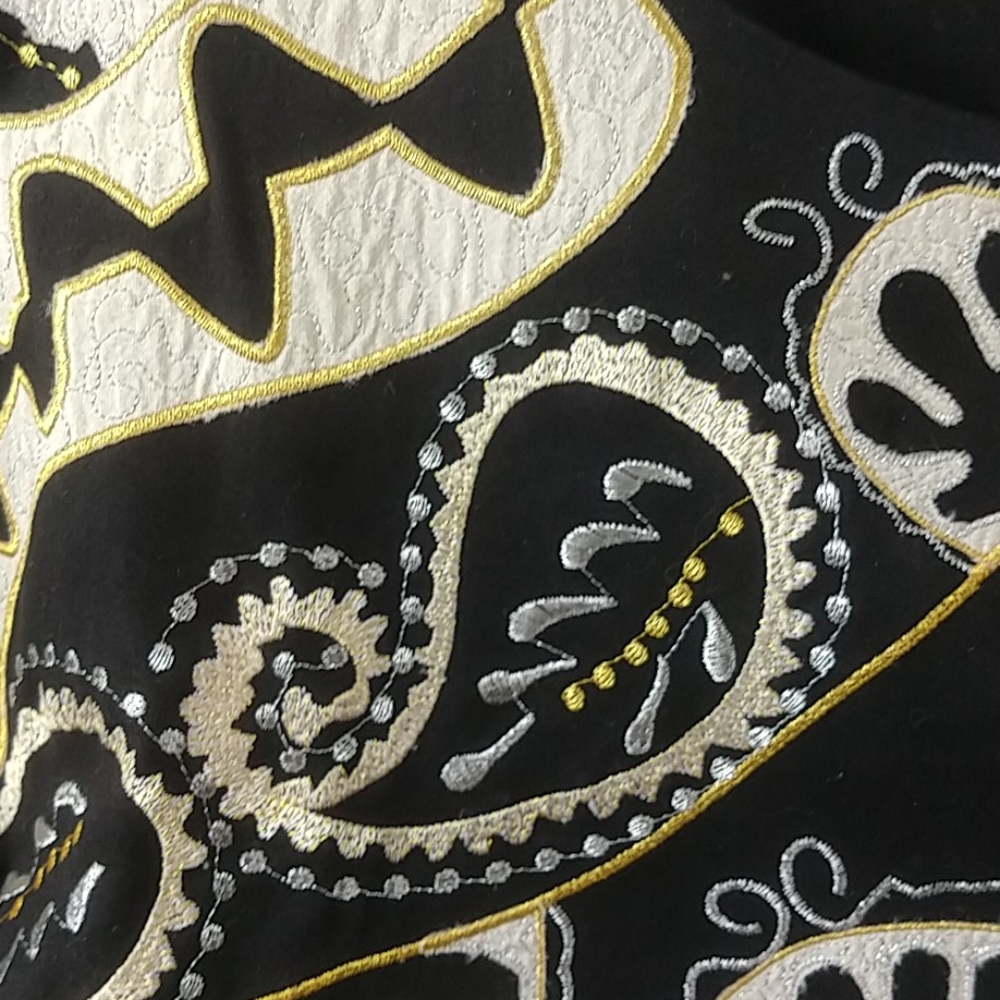 Amazing DKNY embroidered coat - Picture 4 of 8